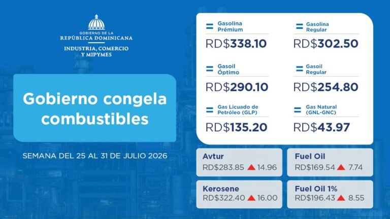El Gobierno congela y evita alzas en los combustibles esta semana.