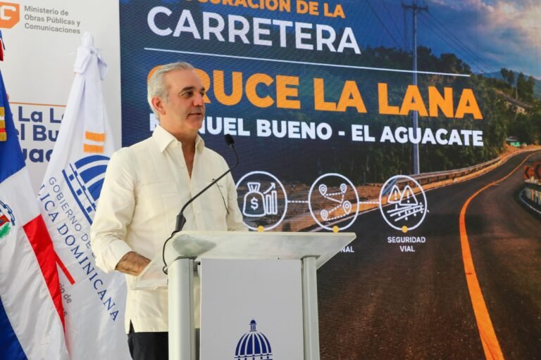Presidente Abinader convierte en realidad una demanda de más 70 años con la inauguración de la carretera Cruce La Lana–Manuel Bueno–El Aguacate que fortalece la conectividad entre Dajabón y Santiago Rodríguez