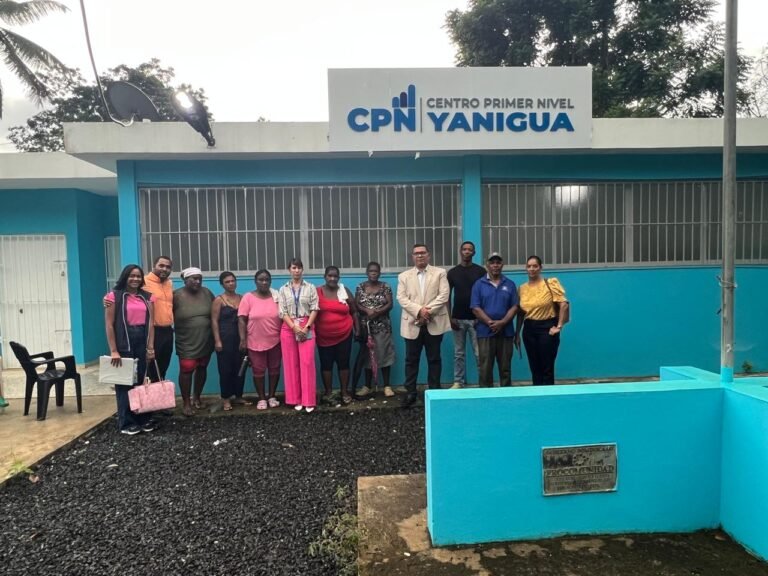 Juntas de vecinos y el Comité de Salud de Yanigua dan seguimiento a la inauguración de CPN